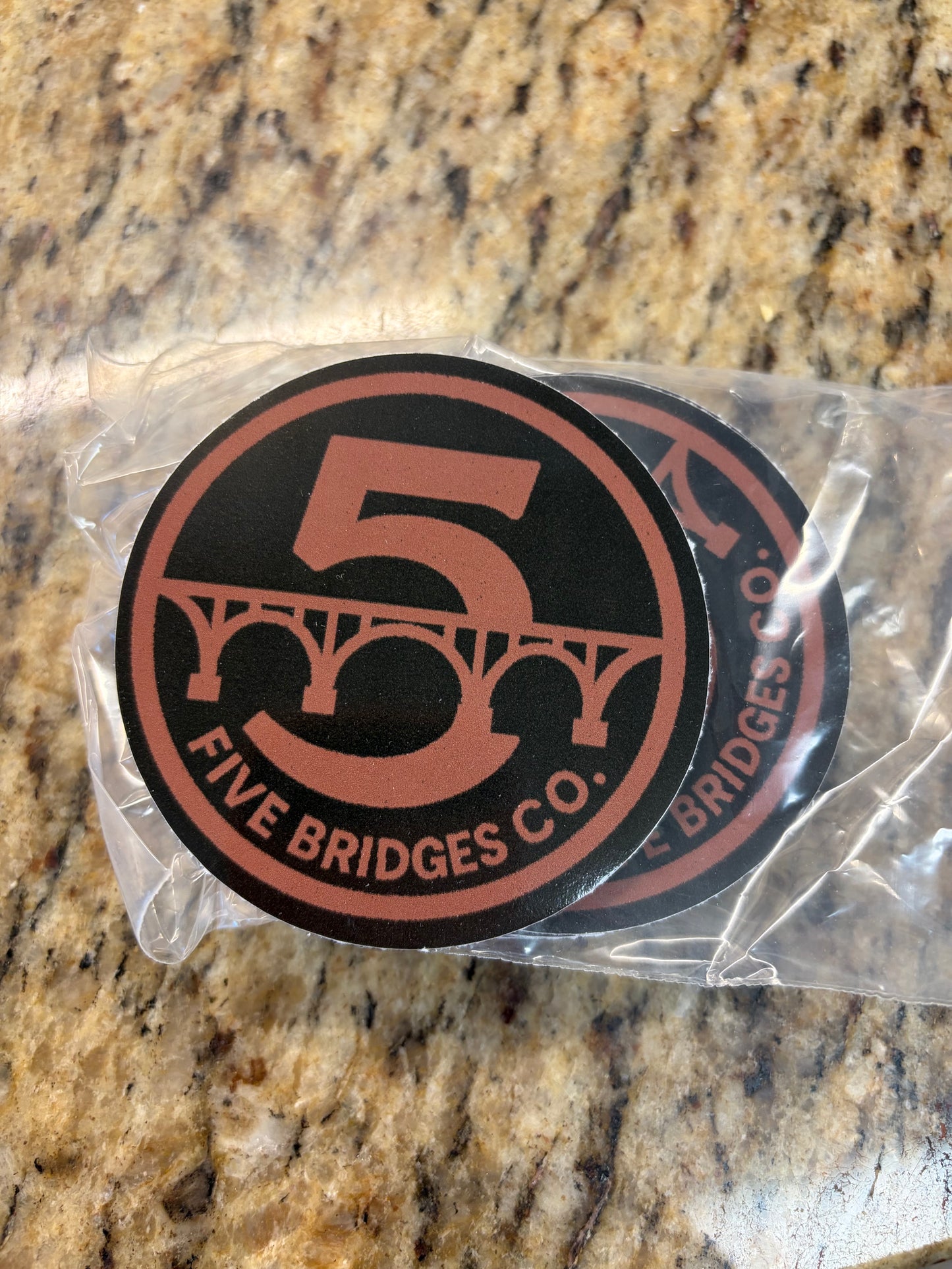 Five Bridges Decal