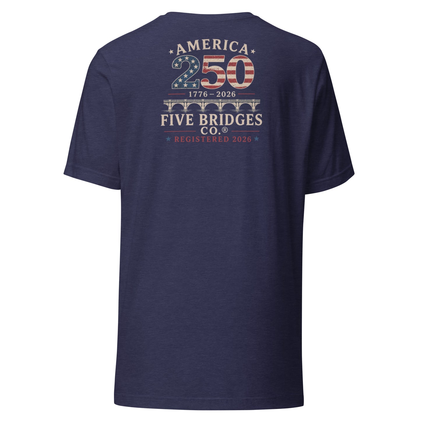 America 250 | Registered 2026 Edition | Five Bridges Co.®