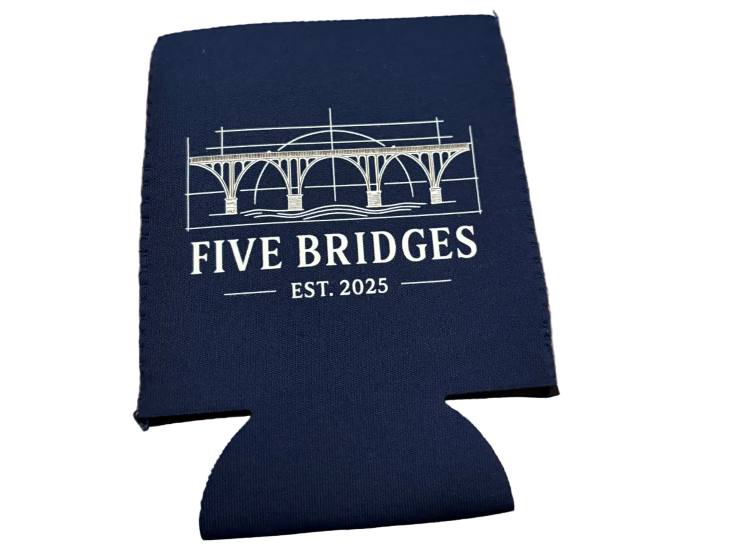 Five Bridges Co.™ Blueprint Bridge Can Koozie