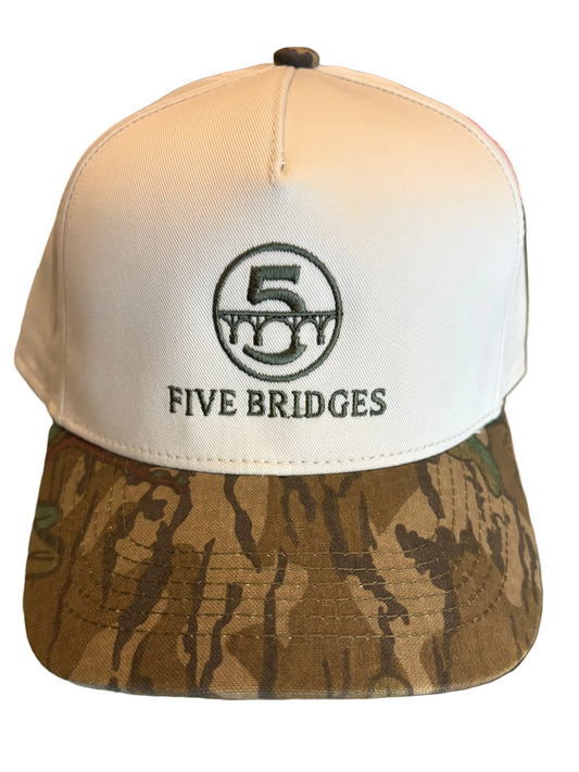 Five Bridges Co. 5B Canvas Hat – Cream / Camo