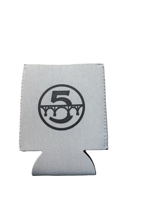 Five Bridges Co. Gray “Where Macon Meets the River” Koozie
